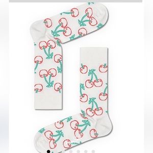 NWT HAPPY SOCKS 1/2 Crew Socks